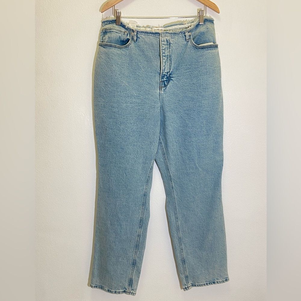 Good American - Iconic 90’s  Vibes Straight Fit Jeans - Jr size 15/32 - NWT